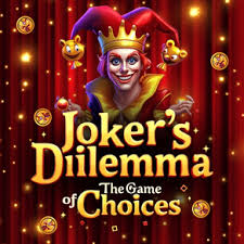 Joker's Dilemma app interface showing game mode selection screen with Race of Jokers, Random Selection, and Ready Steady Bang options